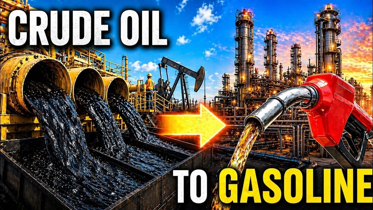 Как сырая нефть превращается в бензин: невероятный путь миллионов баррелей каждый день.