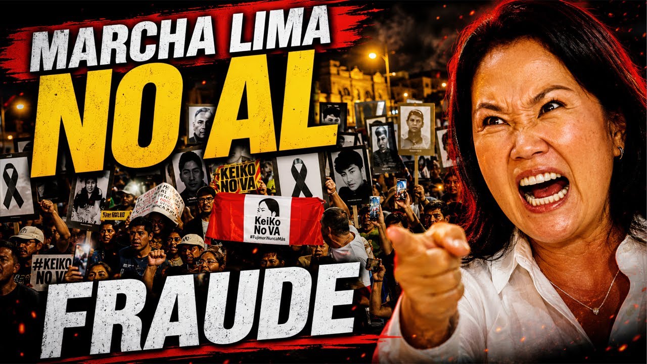 Marcha contra el Fraude, Lima 19 de junio 2026