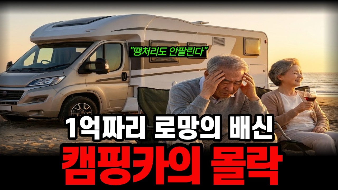 10조원 제국 캠핑의 몰락, 퇴직금 1억이 고철로... 캠핑카 산 은퇴자들이 밤마다 후회하며 우는 진짜 이유! | 노후자금사연 | 시니어경제