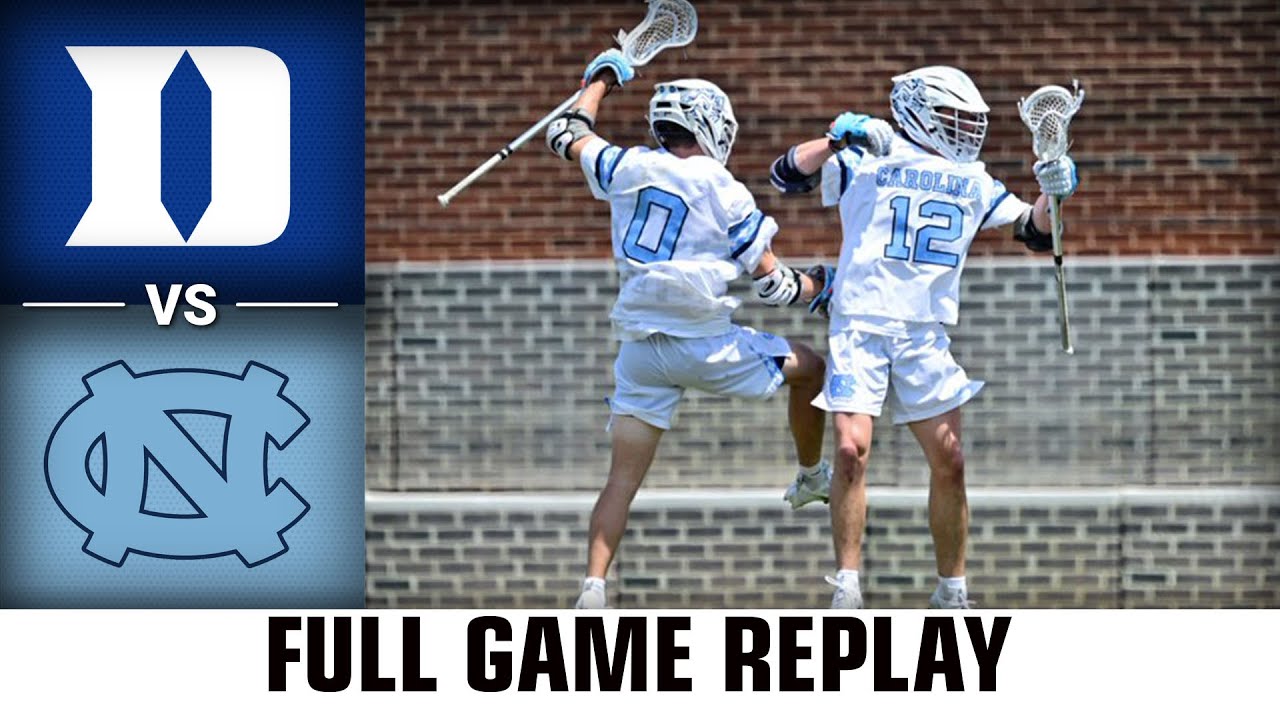 Duke vs. North Carolina Full Game Replay | 2024 ACC Men's Lacrosse
