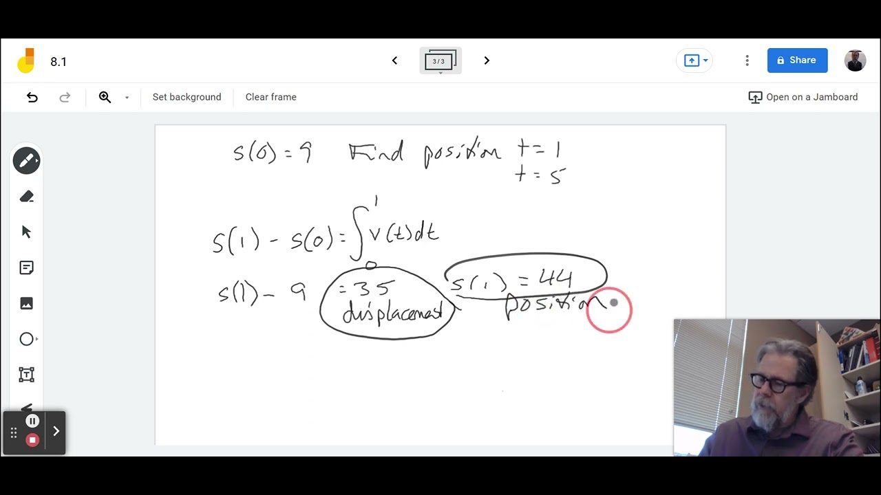 AP Calculus 8.1 Video 1 Accumulation and Net change