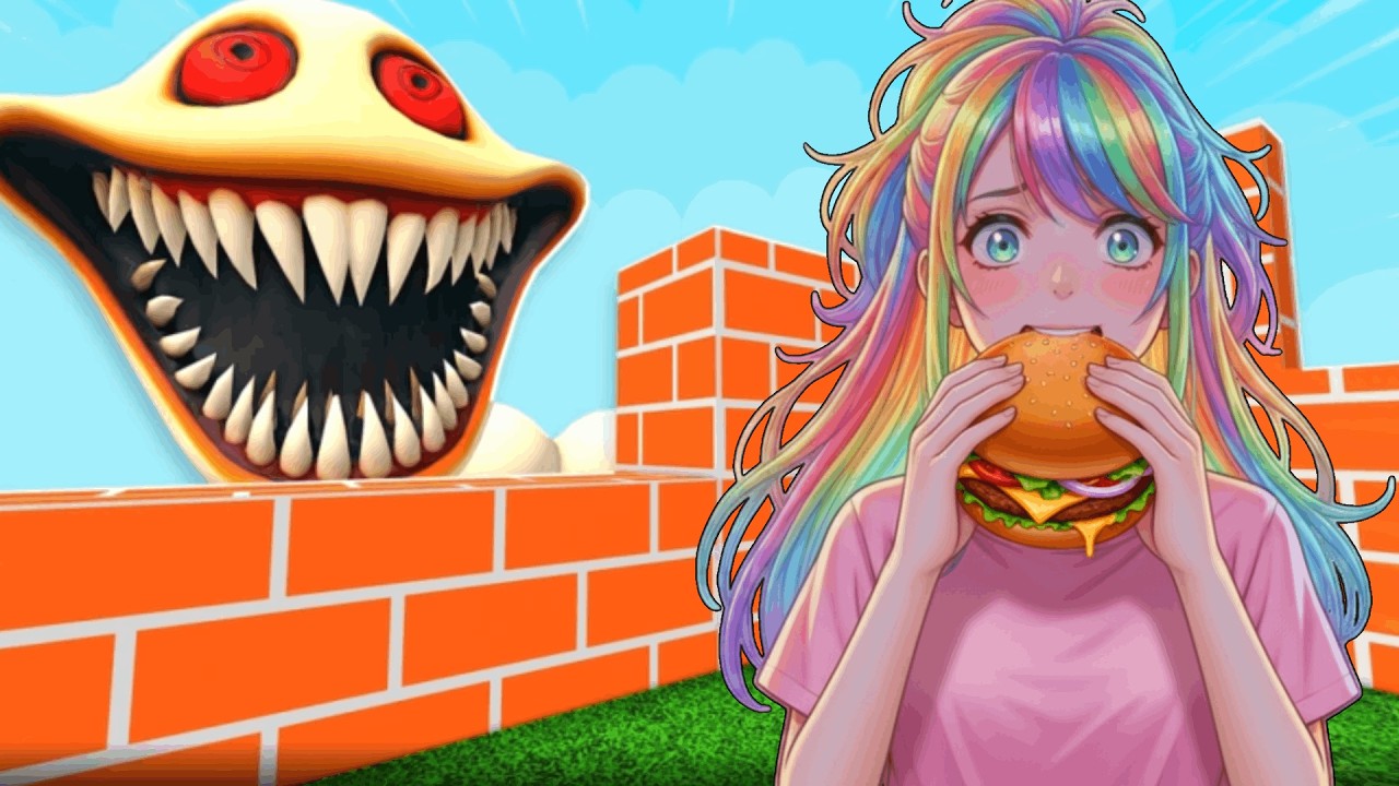 FESTA do HAMBURGER com HUNGRY WORMYS no ROBLOX