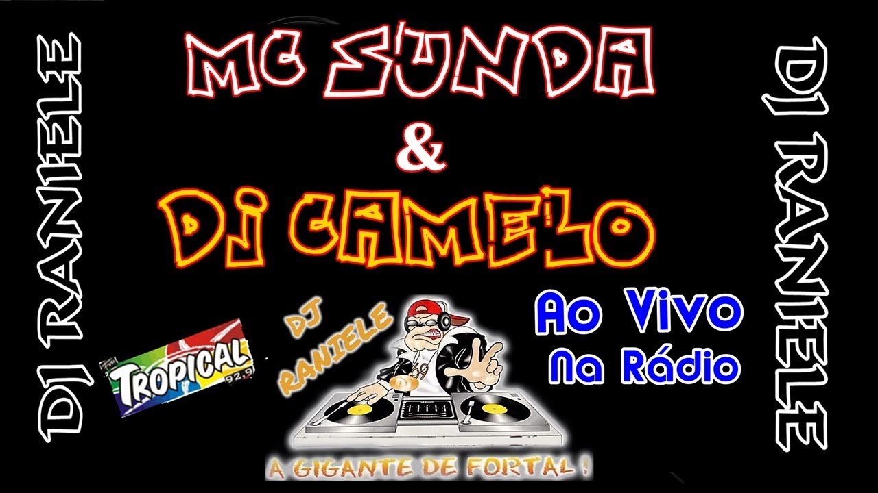 (Arquivo K7) MC Sunda & DJ Camelo Ao Vivo Na R&aacute;dio Tropical 92,9 Parte 01 By DJ RANIELE