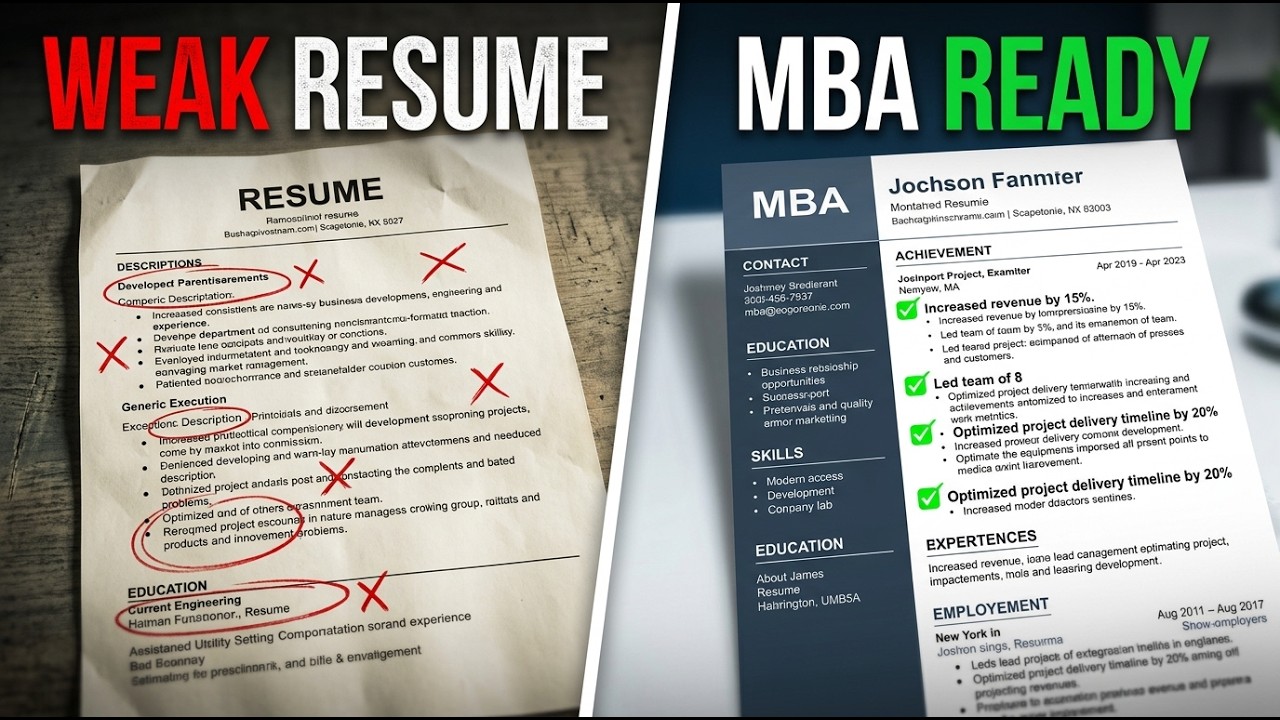 10 MBA Resume Tips That Get You Accepted
