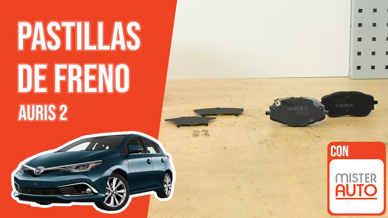 Cómo cambiar las pastillas de freno delanteras Auris 2 🚗