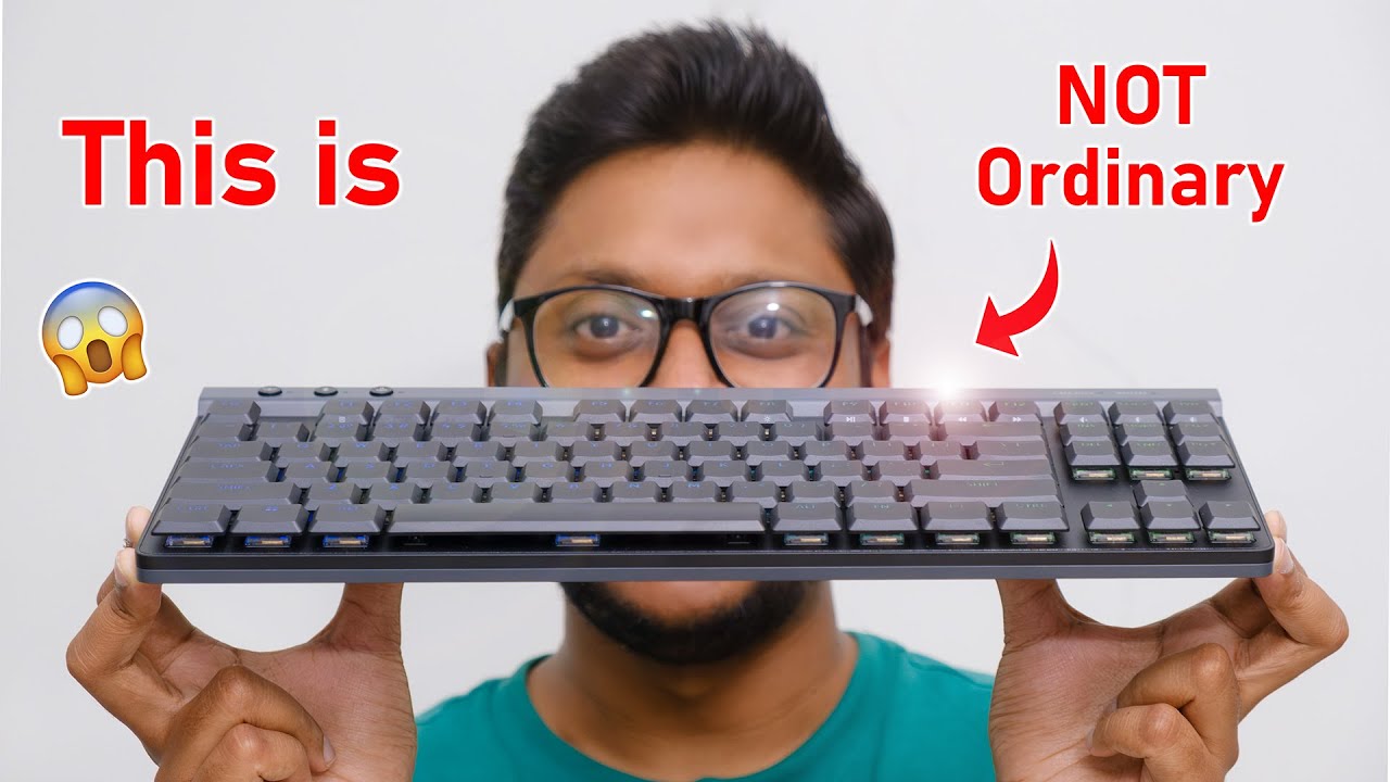 You've Never Seen a Wireless Keyboard Like this Before... 😱