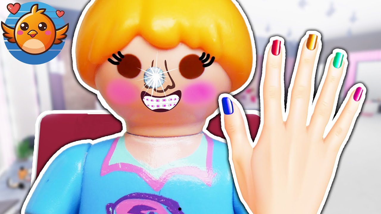 Playmobil Familie Vogel: HANNAHs HEFTIGE VERÄNDERUNG! Piercings, Tattoos, Zahnspange, Make-Up