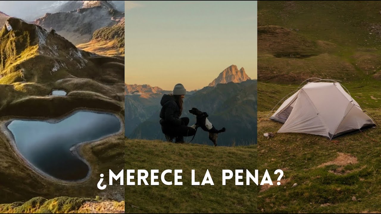 DORMIMOS EN PIRINEOS | Así hicimos noche en la montaña en nuestra tienda de campaña.