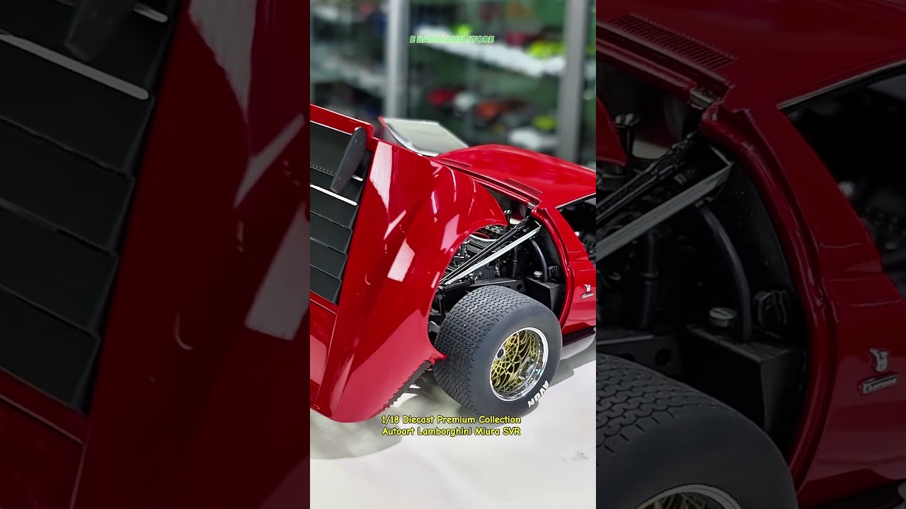 Short Review Autoart 1/18 Lamborghini Miura SVR 