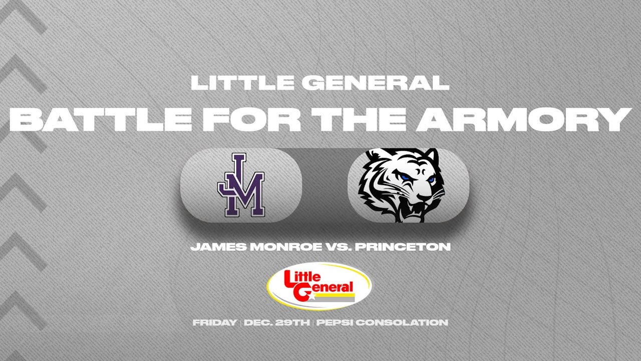 JAMES MONROE MAVERICKS VS. PRINCETON TIGERS | WV BOYS BASKETBALL