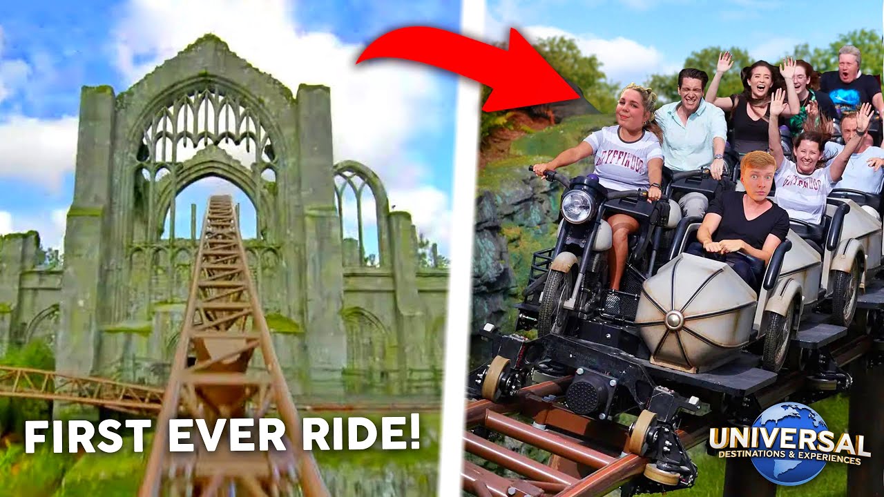 My FIRST EVER Ride on Hagrid's Roller Coaster! - Universal Orlando Vlog