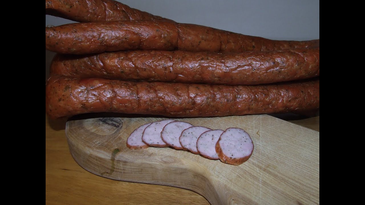 Takiej kiełbasy jeszcze nie jadłeś - Schabówka kiełbasa 100%  ze schabu cz2/Pork loin eye sausage