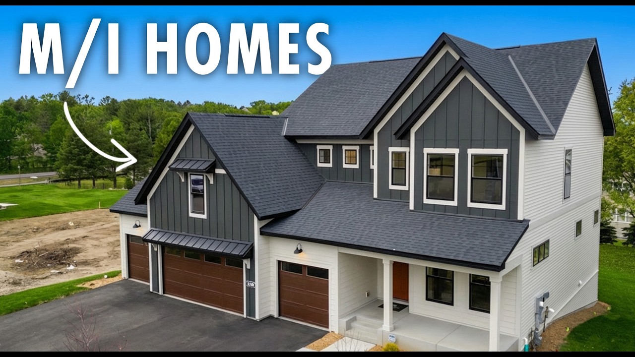Экскурсия по новому строительству в Сент-Майкле | Riverview Preserve от MI Homes (полное пошагово...