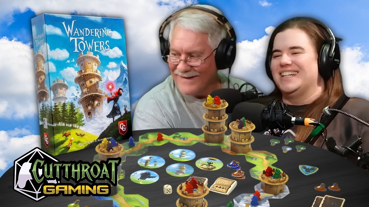 How to Play The Wandering Towers | Complete Board Game Playthrough