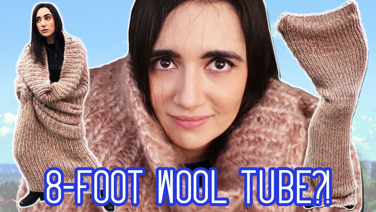 I Wore A Giant 8-Foot-Tall Scarf For A Day