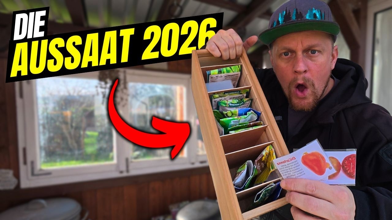 Die gro&szlig;e Aussaat 2026 hat begonnen Das Gartenjahr kann starten!