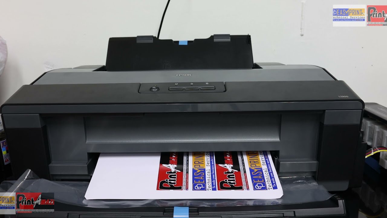 EPSON L1300 Unboxing wit Freebies ( +Setup Tutorial )