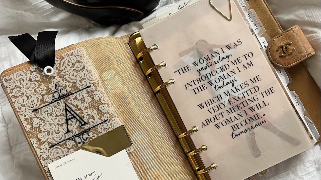 CHANEL AGENDA FLIP &bull; April 2023 &bull; Personal Planner Flip