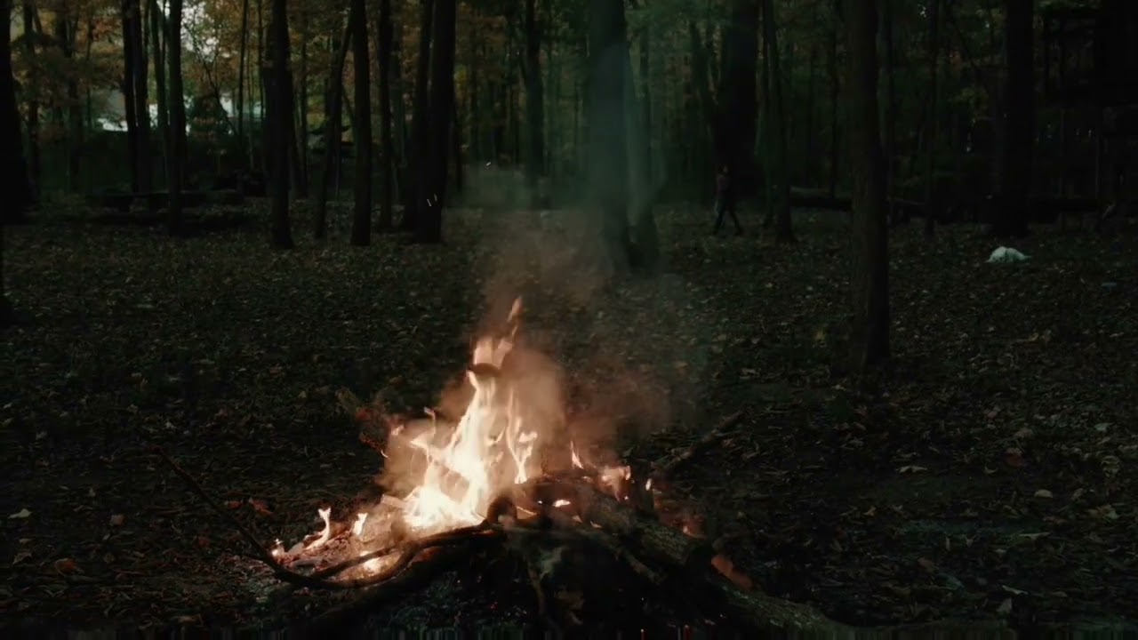 Summer Night Campfire Soothing Sound for stress relief