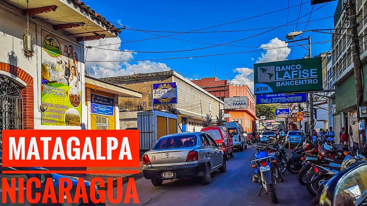 Matagalpa Nicaragua Calles Principales