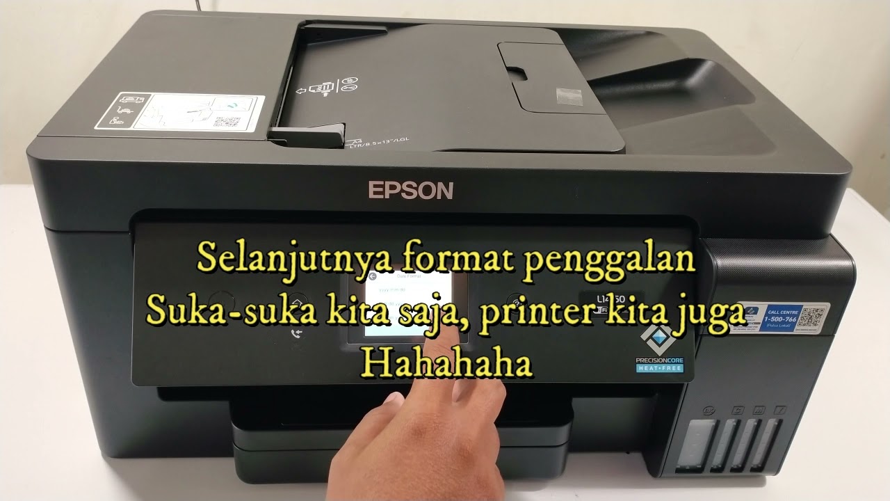 Epson A3 L14150 Unboxing dan Ink Charging Pemula