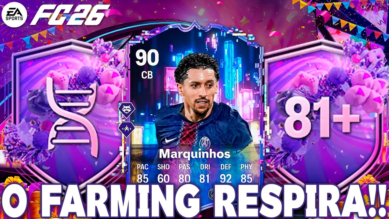 FC 26 | 💥 DME MARQUINHOS FLASHBACK / NOVAS OPÇÕES DE FARMING
