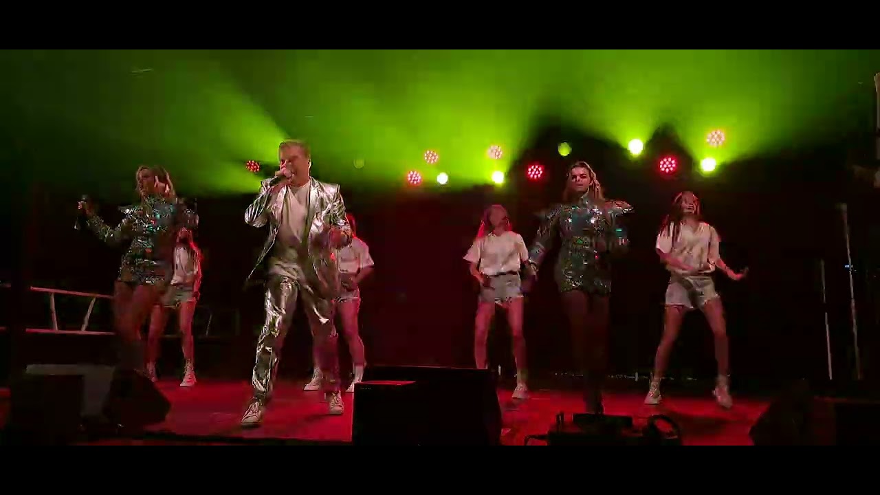 Filip D'haeze,Aurélie,Kythana en Swoop bij Deinse Feesten,vrijdag 2 augustus 2024