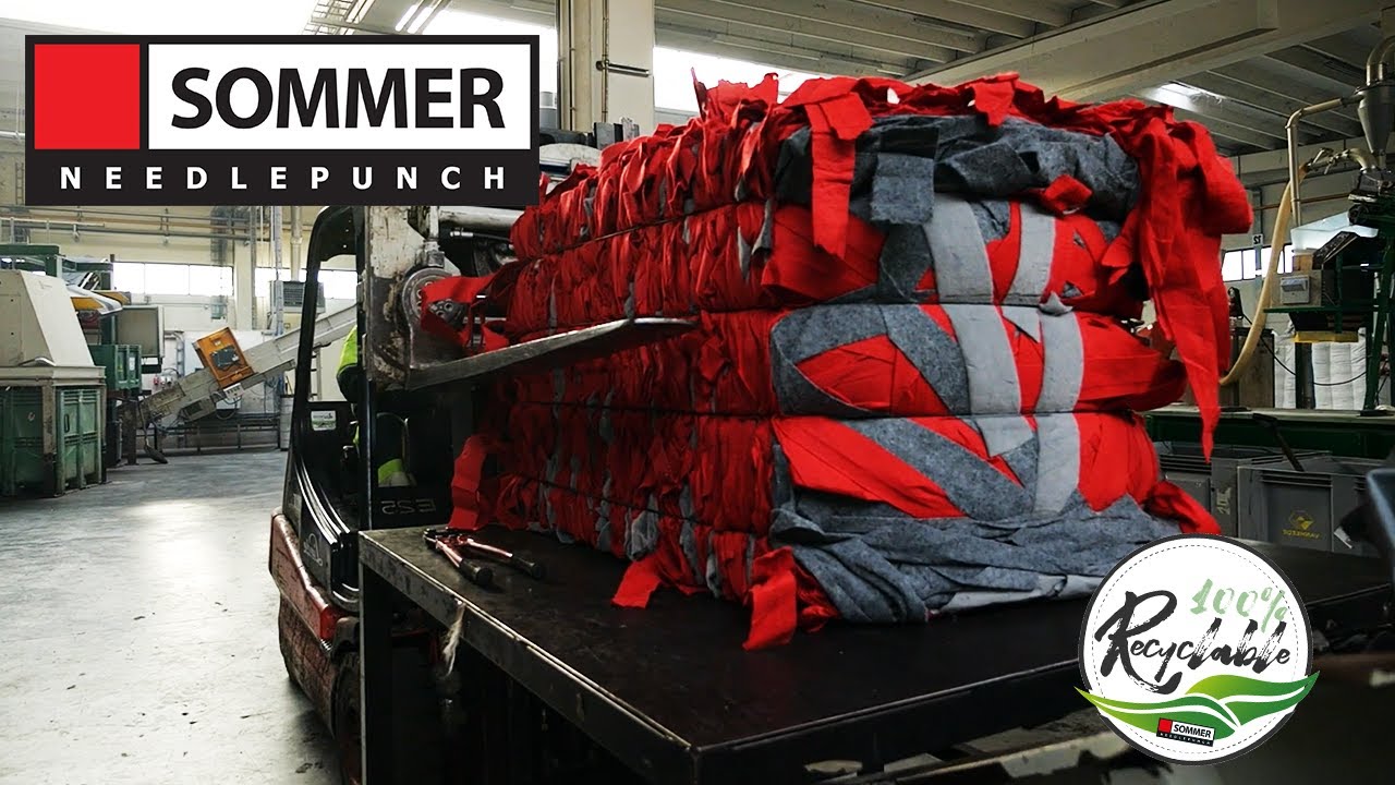 M&eacute;thodes de recyclage des moquettes post-foire en granul&eacute;s | Sommer Event Flooring