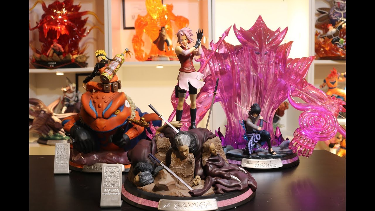 Naruto, Tsume Sakura Haruno Resin Statue Unboxing.