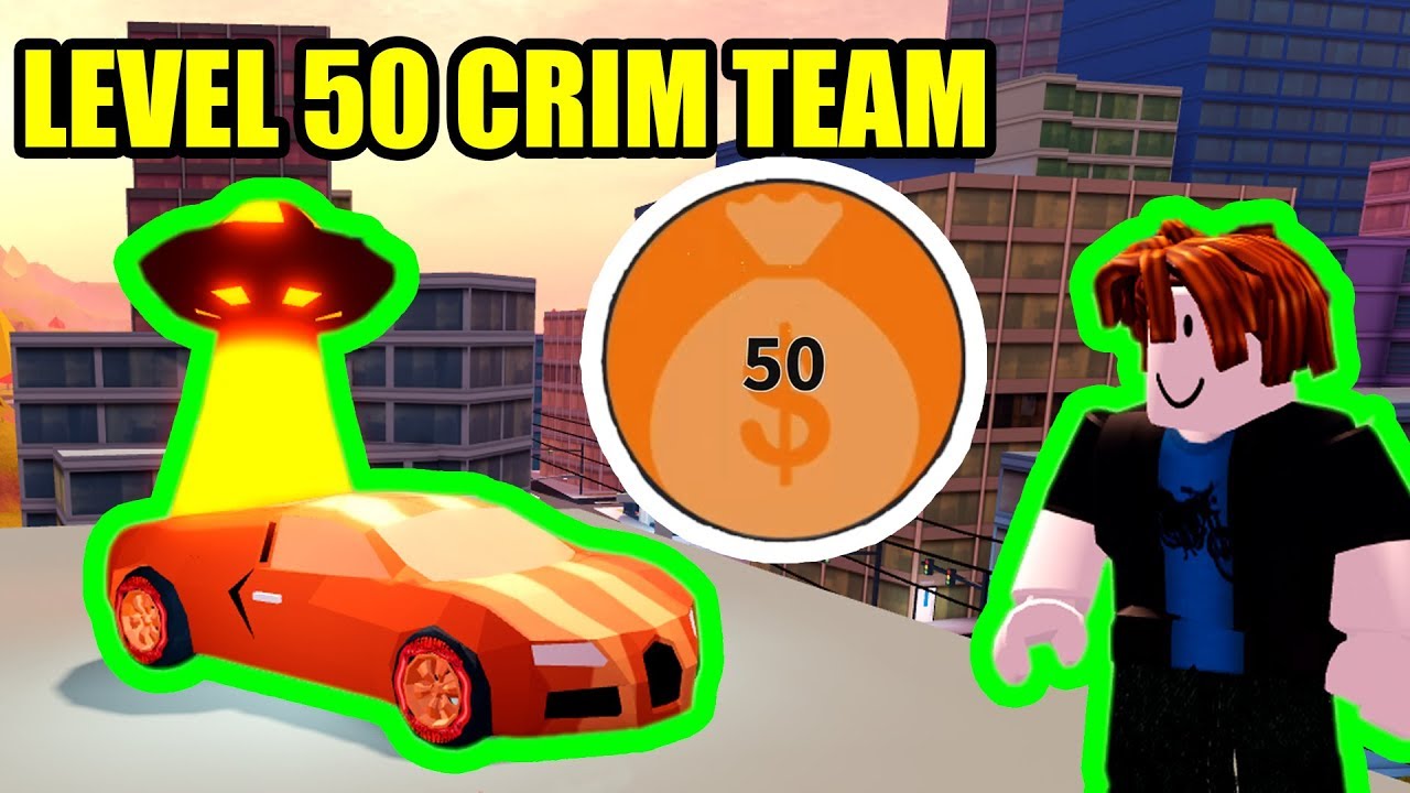 GETTING LEVEL 50 CRIMINAL TEAM | Roblox Jailbreak Season 4