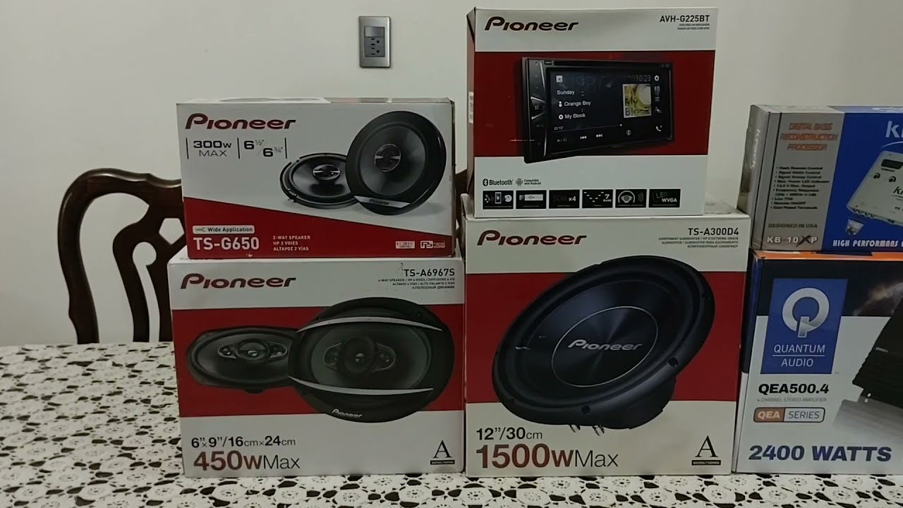 Cómo Instalar un Estereo de PANTALLA PIONEER 225bt