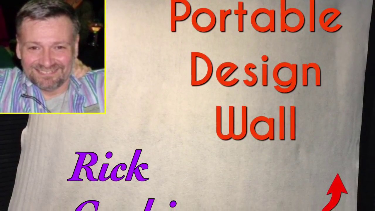 Make Your Own Portable Quilting Design Wall