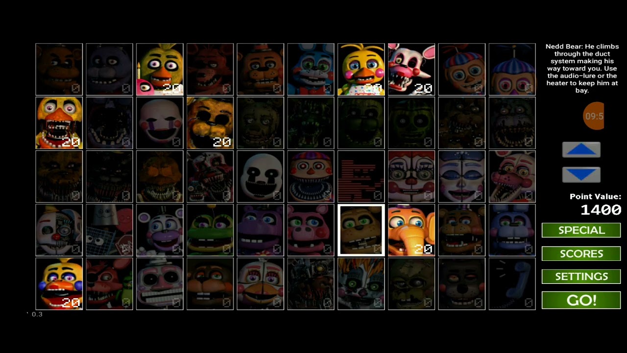 gameplay de fnaf ucn #2