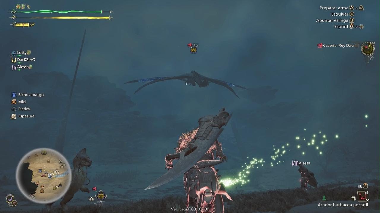 Rey Dau hunt - Monster Hunter Wilds Beta Test