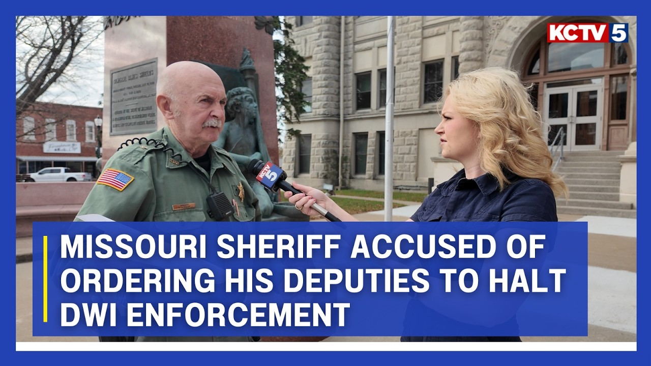 Missouri sheriff accused of ordering his deputies to halt DWI enforcement