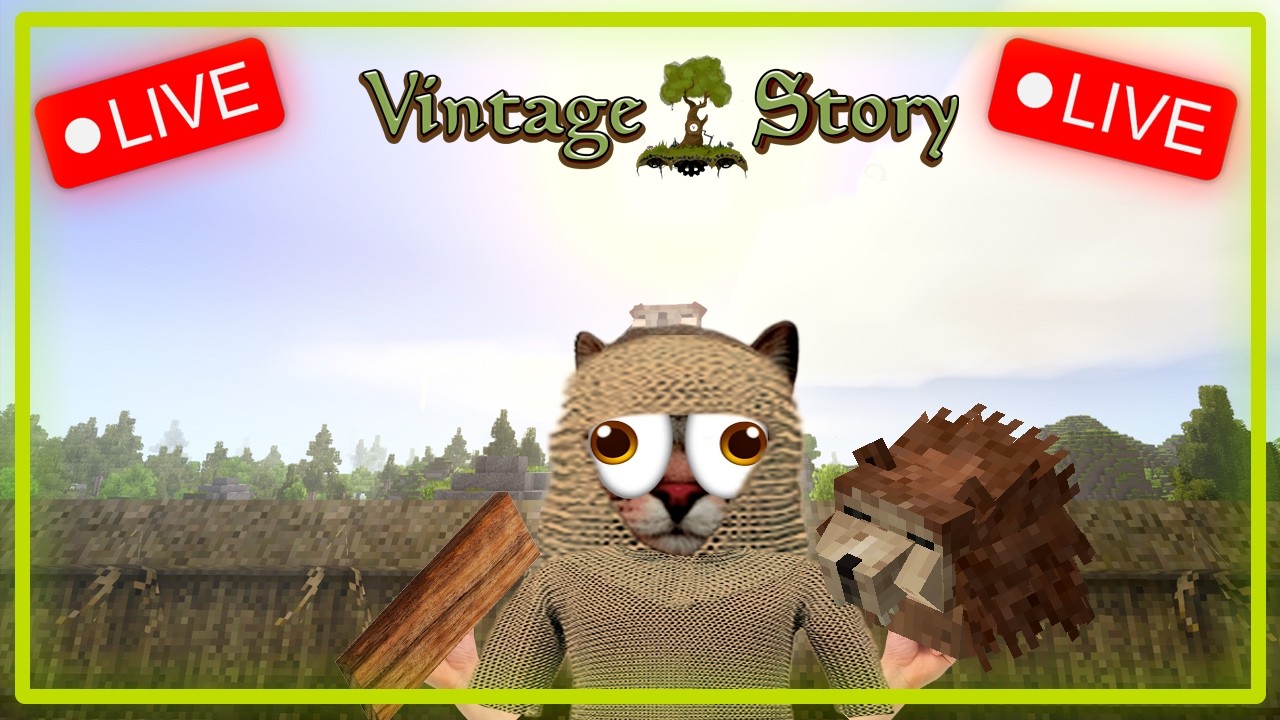 MADRUGADA DE VINTAGE STORY⛏️ |VINTAGE STORY🏕️ | MULTISTREAM | EN VIVO🔴