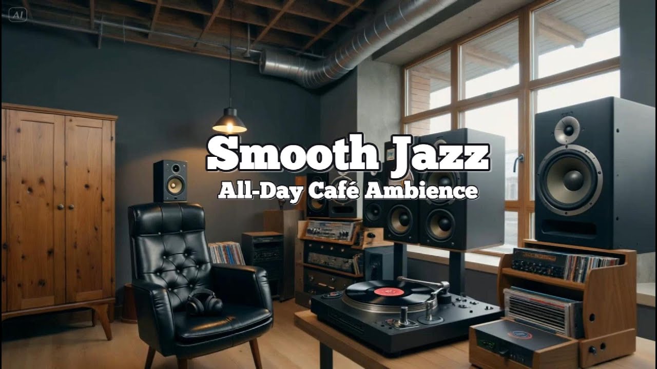 Winter Jazz Music with Smooth Audio - All-Day Cafe Ambience
