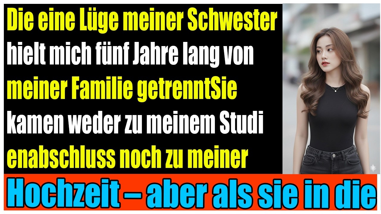 Die Lüge meiner Schwester trennte uns jahrelang  bis ich ihr Arzt in der Notaufnahme war
