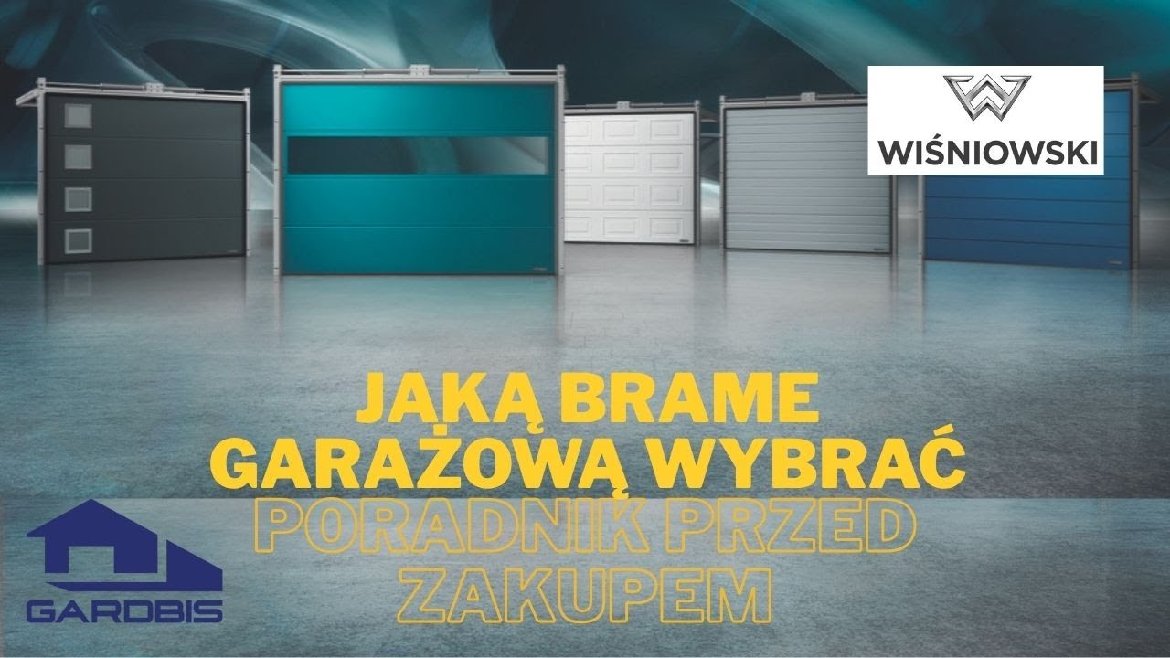Jaką bramę garażową wybrać? Poradnik przed zakupem