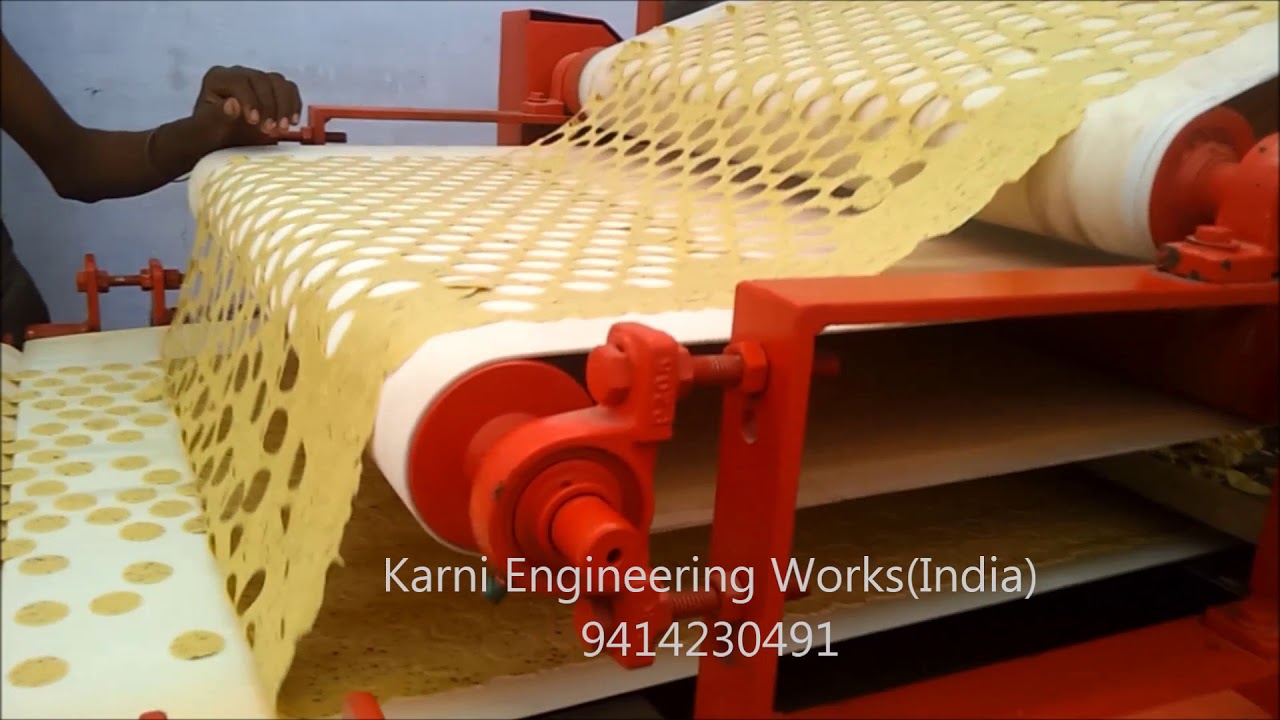 Masala Papad Making Machine,Papad Plant Making Process