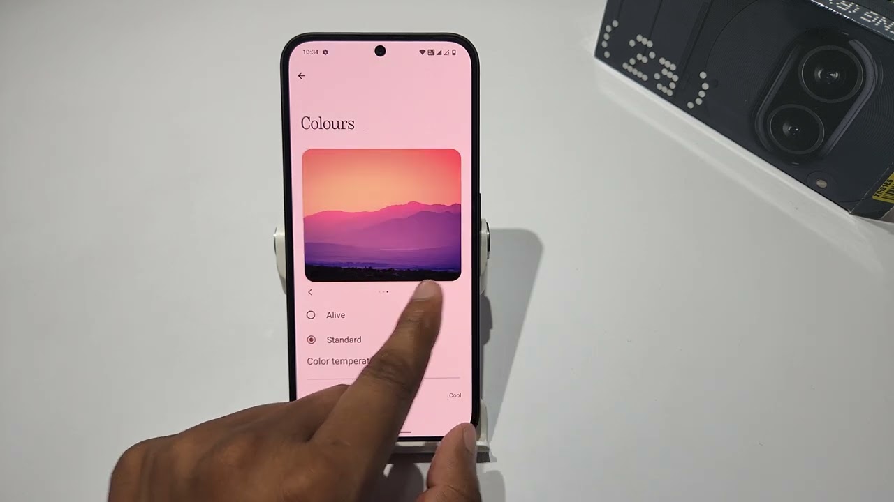 how to fix display colour settings in nothing 2 | nothing phone 2a me screen colour kaise badhaye