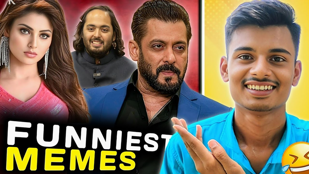 Ever Funniest Memes Salman Khan 😂 || Urvashi Rautela & Anant Ambani Funny Memes Videos || 
