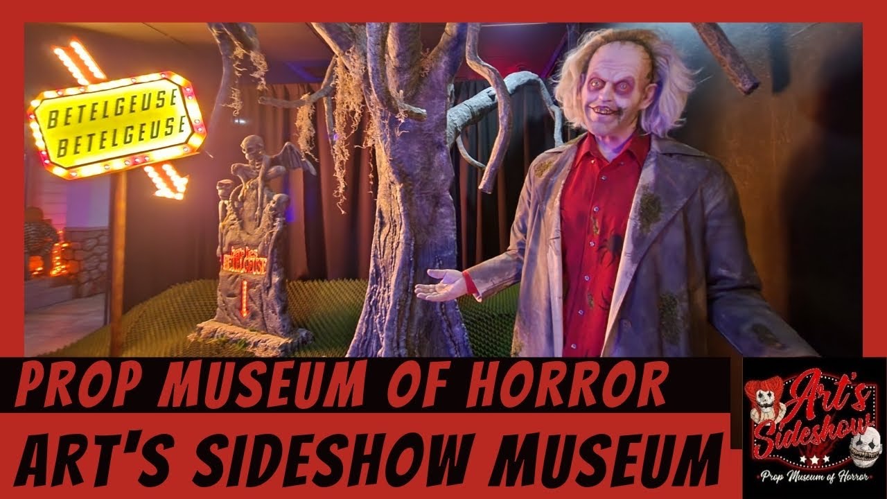 Art’s Sideshow Prop Museum of Horror Preview