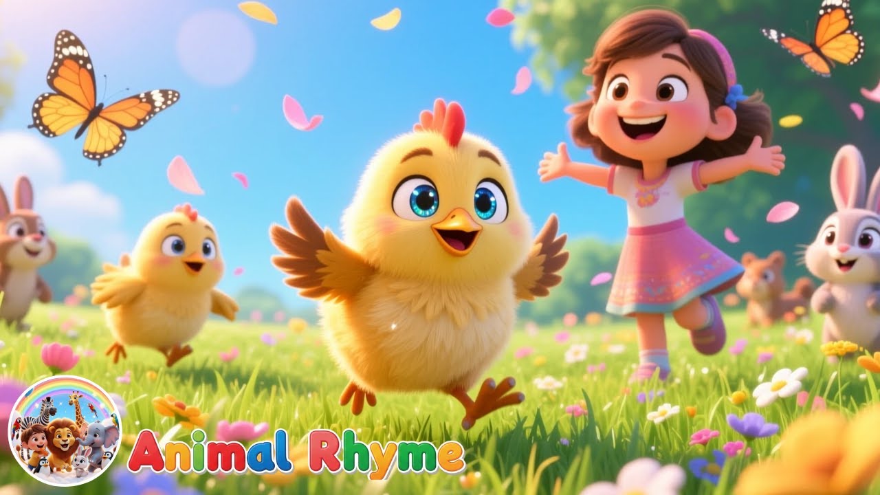 Chicks and the Wind Playful Nature Song | Sing with Bella and Animal Rhymes for Kids