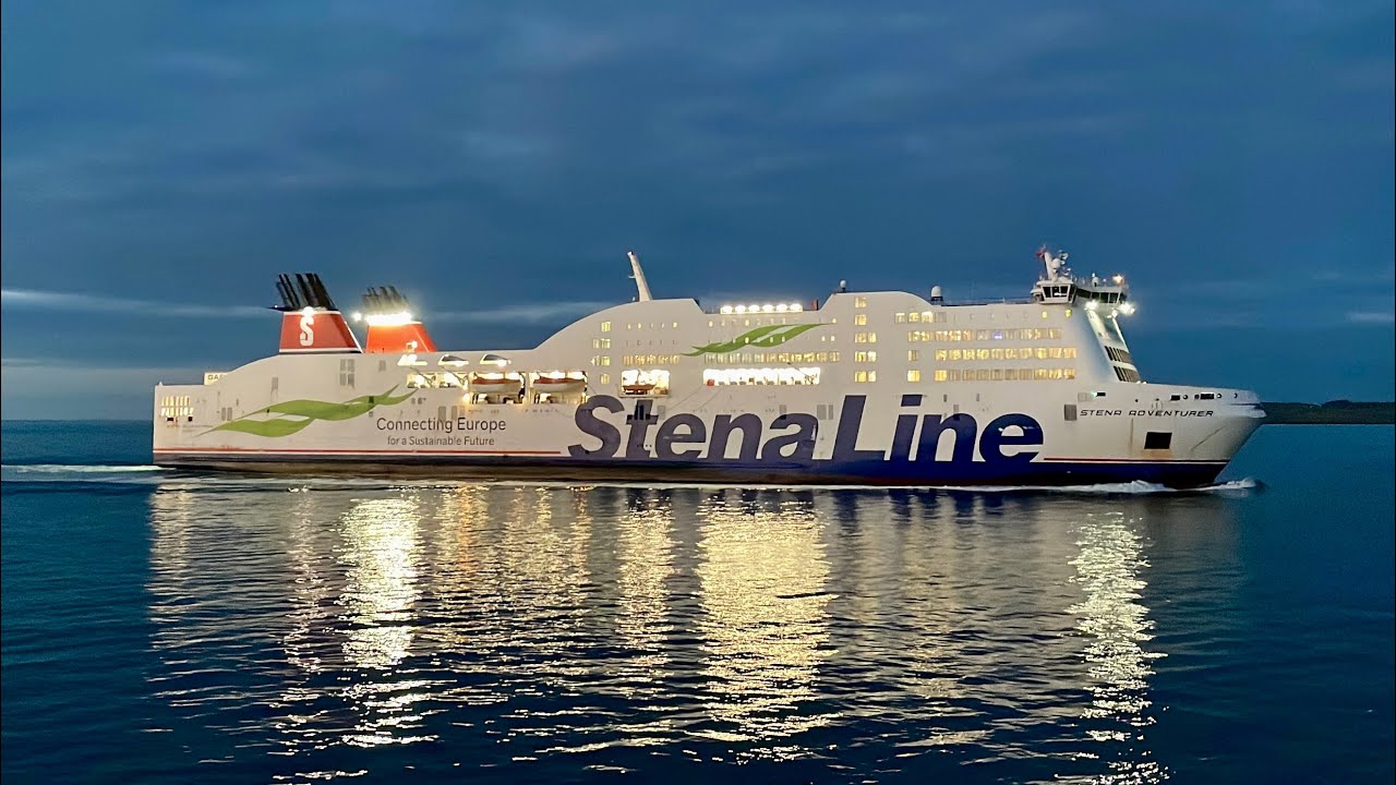 MV Stena Adventurer Arrives at Holyhead, 28/9/25