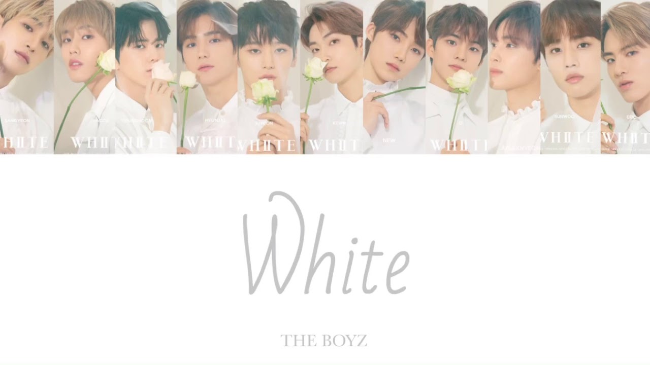 【 日本語字幕／カナルビ／歌詞／掛け声 】THE BOYZ(더보이즈)-White(화이트)