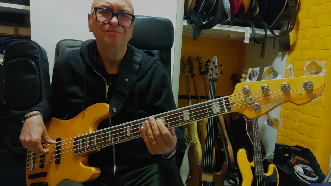 STARTING ALL OVER '' GEORGE BENSON'' by ENZO CASCELLA GLOXY  Metallic Yellow