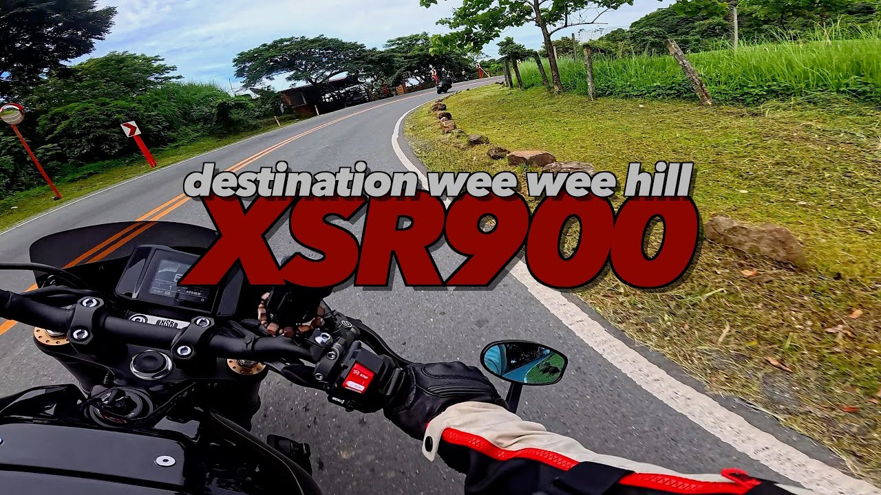 Wee Wee Hill  -  XSR900 run with ZX-14R