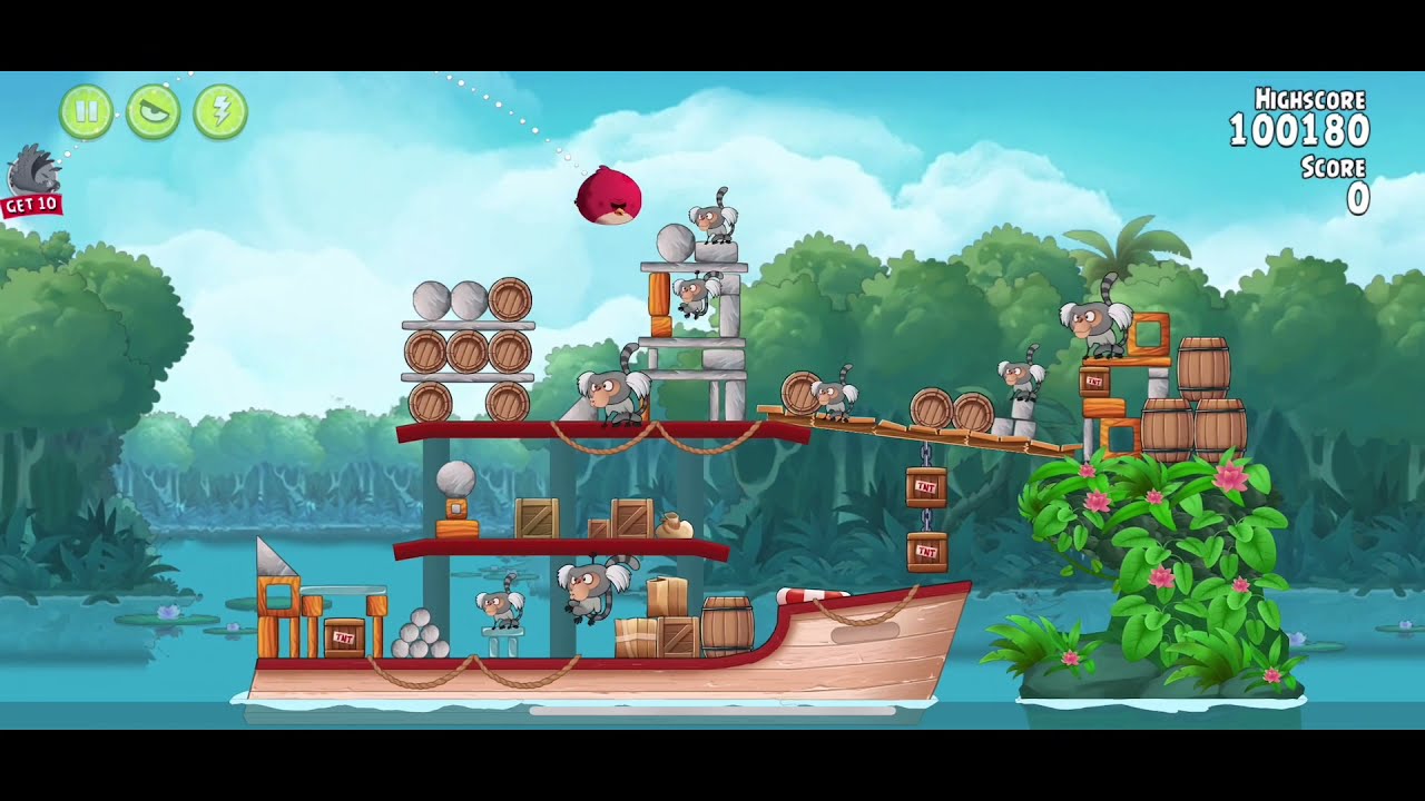 Angry Birds Rio 2 - BLOSSOM RIVER  Part 6