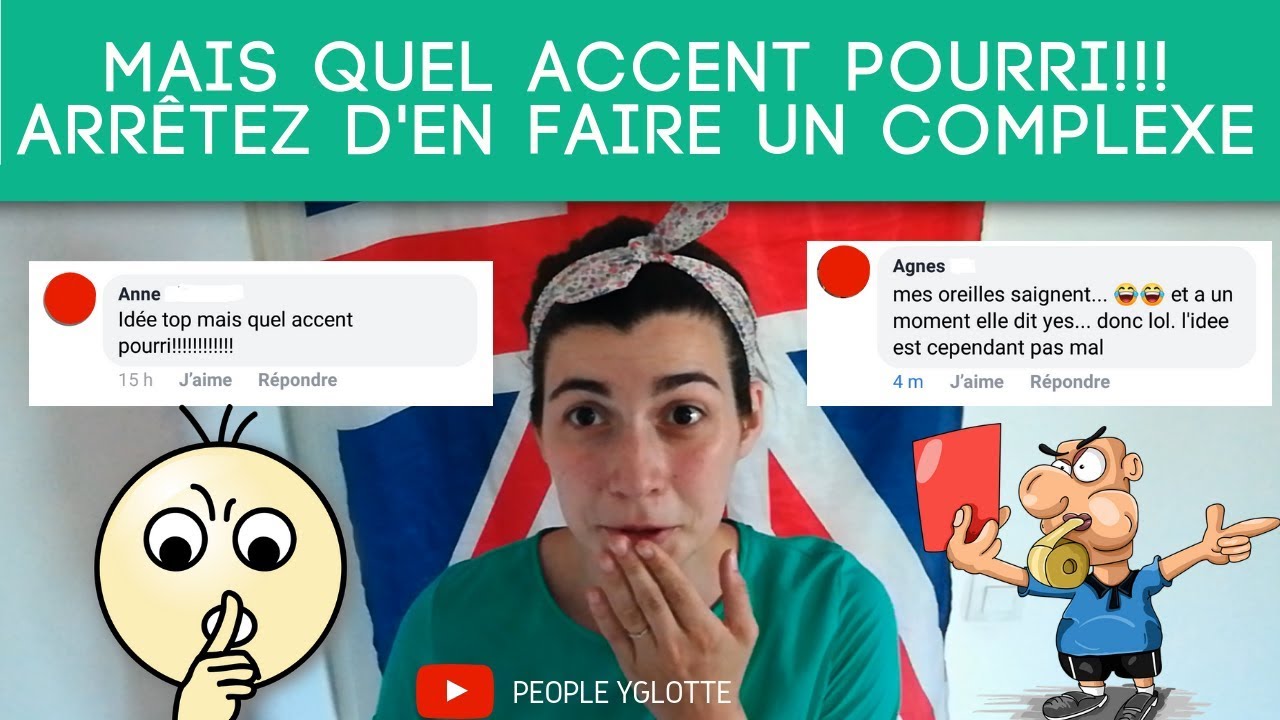 Mais quel accent pourri!!! Arrêtez d'en faire un complexe